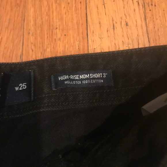 Black hollister jeans shorts - Picture 5 of 7